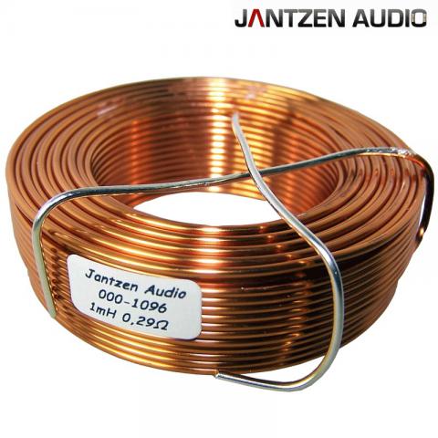 Air Core Wire Coil Jantzen Audio 0,080mH / 0,060ohm / wire 1,40mm / 39x20mm