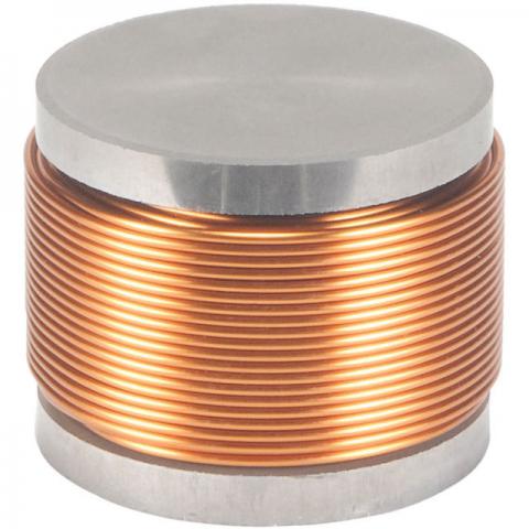 Iron Core Coil Jantzen Audio 2,700mH / with Discs / 0,220ohm / wire 1,20mm Fe 0,252kg / 45x46mm