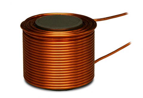Iron Core Coil Jantzen Audio 0,200mH / Cylindrical / 0,130ohm / wire 0,80mm Fe 0,027kg / 18x30mm