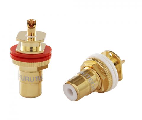 RCA Plugs Furutech FP-900 (G) - Gold Plated - pair