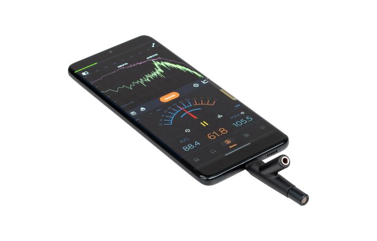 Dayton Audio iMM-6C Skalibrowany mikrofon pomiarowy USB-C dla Apple/Android