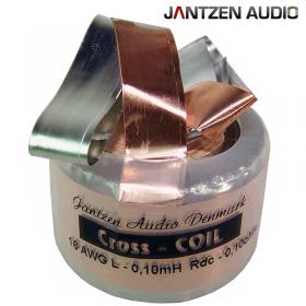 Cewka taśmowa CrossCoil Jantzen Audio 0,35mH / 0,2ohm / taśma16AWG=dr.1,3 izol.PP40um / śr.51 h.27