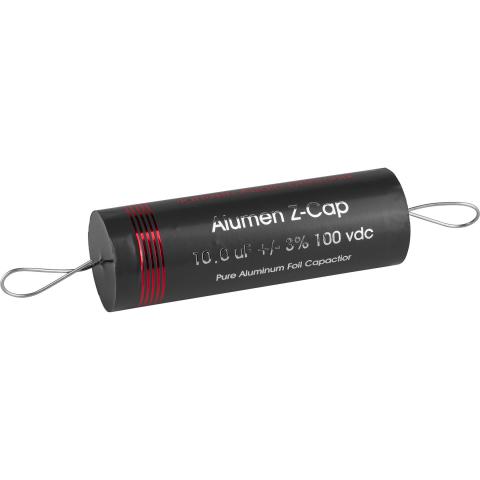 Kondensator Jantzen Audio Alumen 10uF / 100VDC / 5% / PPT / Aluminum Foil Cap / 31 x105mm