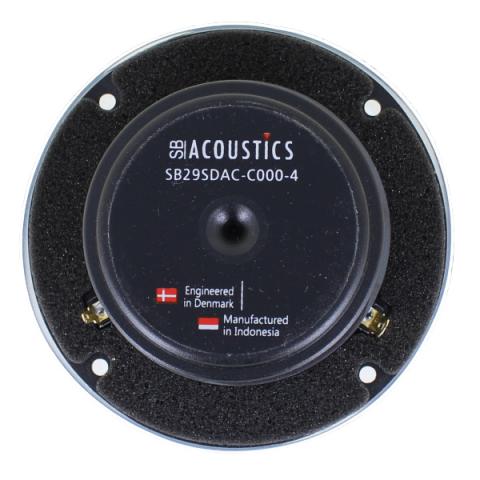 SB Acoustics SB29SDAC-C000-4 / 29mm Large Surround Dome