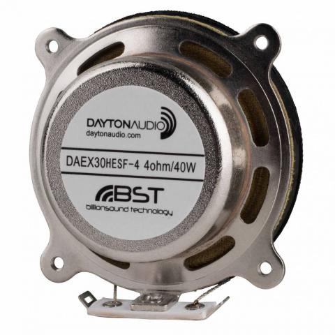 Dayton Audio DAEX30HESF-4 - wzbudnik audio 30mm - 40W, 4Ohm