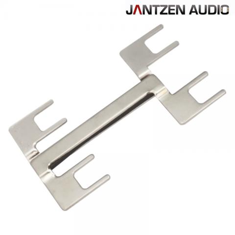 Jantzen Audio Double Binding Post Jumper, M9, nickel plated / 1 pcs.