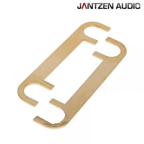 Jantzen Audio Binding post jumper, gold plated M6 / M8 / pair