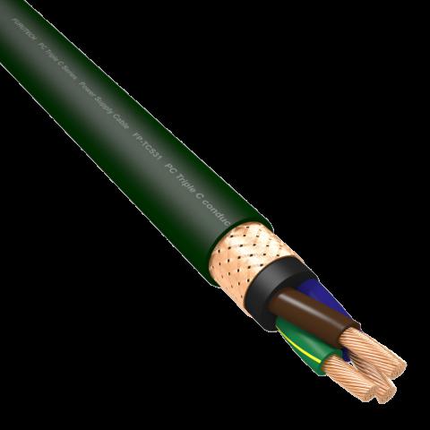 Kabel zasilający Furutech FP-TCS31 - 3x2,5mm - miedź Alpha PC-TripleC OFC - 0,5mb