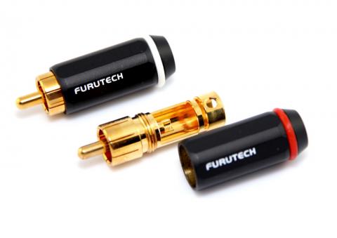 Wtyk RCA / Cinch Furutech FP-126 (G) - gold - 1 szt