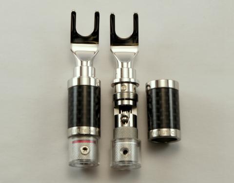 Spade Plug Furutech CF-201( R) - Rhodium Plated  - 2pcs.