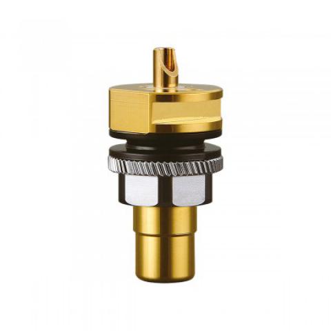 Viborg RC101G Pure copper Gold plated RCA Connector Female Soldering Audio Plug / pair