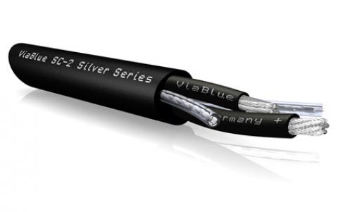 ViaBlue SC-2 Silver Series speaker - kabel przewód głośnikowy srebrzony + cynowany