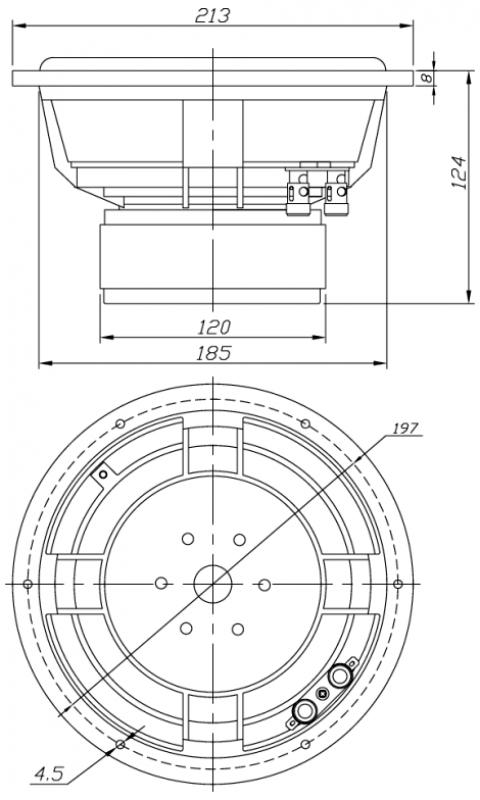 SB Acoustics SB13PFC-00  5'' Passive radiator