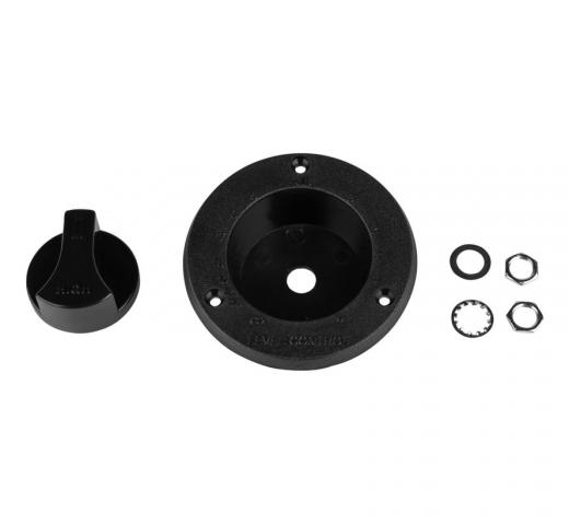 L-Pad Knob and Faceplate for 3/8 Shaft