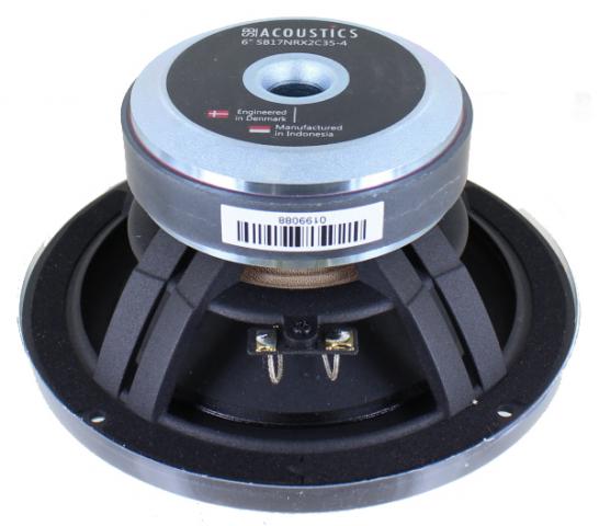 SB Acoustics SB17NRXC35-4 / 6 midwoofer, 35mm VC