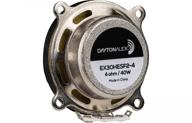 Dayton Audio EX30HESF2-4 - wzbudnik audio 30mm - 40W, 4Ohm