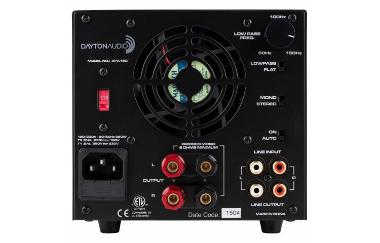 Dayton Audio APA150 150W / Wzmacniacz stereo