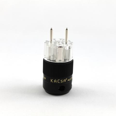 KaCsa - PP-E3S Silver / Schuko / wtyk zasilający