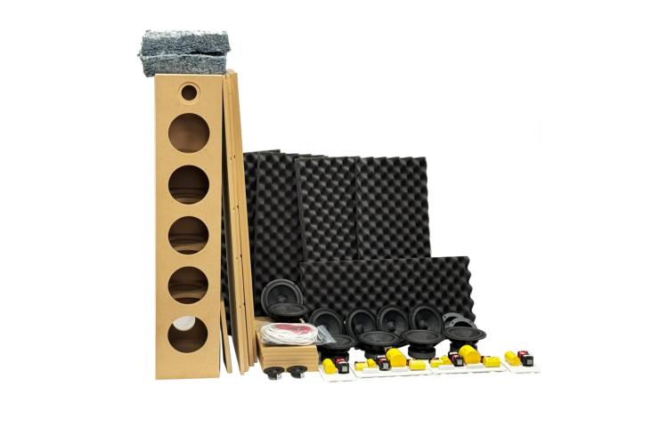 CSS Torii Tower Speaker S4 Kit / Zestaw DIY kolumn 3-drożnych