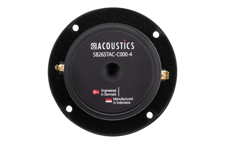 SB Acoustics SB26STAC-C000-4 / soft dome, alu face