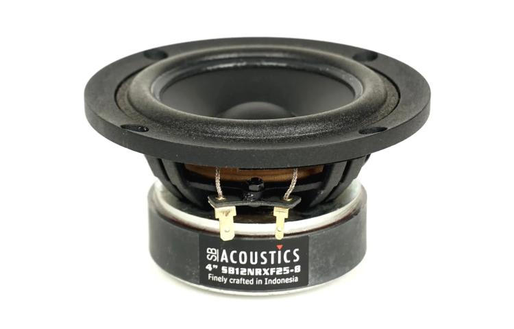 SB Acoustics SB12NRXF25-8 / 4\ woofer 25m VC foam surround