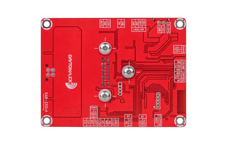 Dayton Audio KAB-250v4  2x50W Class D Audio Amplifier Board with Bluetooth 5.0