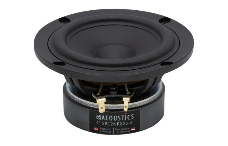 SB Acoustics SB12NRX25-8 / 4\ woofer 25m VC rubber surround
