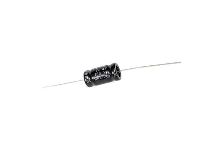 Kondensator elektrolityczny Jantzen EleCap 12uF / 5% / 100VDC / śr.10x19mm