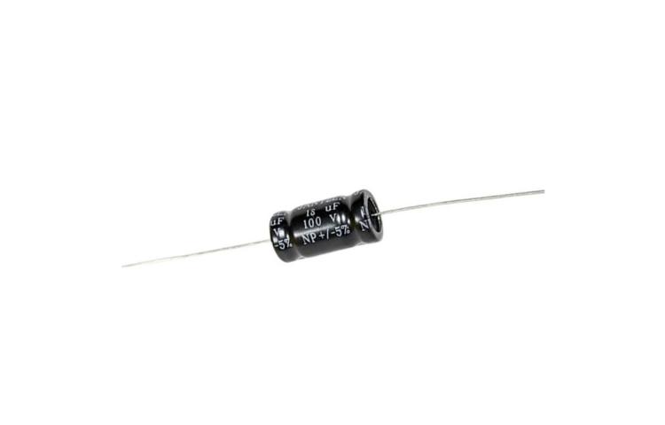 Kondensator elektrolityczny Jantzen EleCap 18uF / 5% / 100VDC / śr.10x24mm