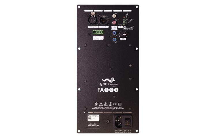 Hypex FusionAmp FA501 – wzmacniacz klasy D Ncore® z DSP (1x 500 W)