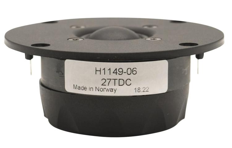 SEAS 27TDC (H1149-06) – Tweeter tekstylny 27 mm, 6 Ω – Prestige Series (1)