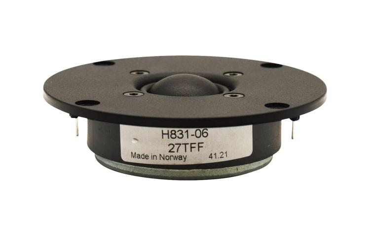 SEAS 27TFF (H0831-06) – Tweeter tekstylny 27 mm, 6 Ω – Prestige Series (1)