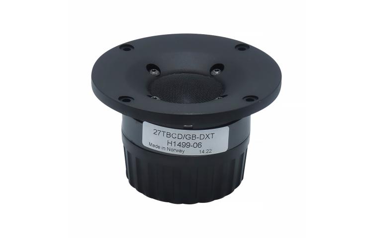 SEAS 27TBCD/GB-DXT (H1499-06) – Tweeter aluminiowy 27 mm z falowodem DXT, 6 Ω – Prestige Series (1)