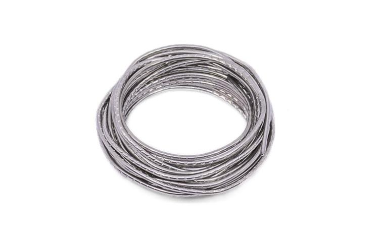 Cyna lutownicza Sn96Ag4 / 4% srebra / drut 1mm z topnikiem / 10g (1)