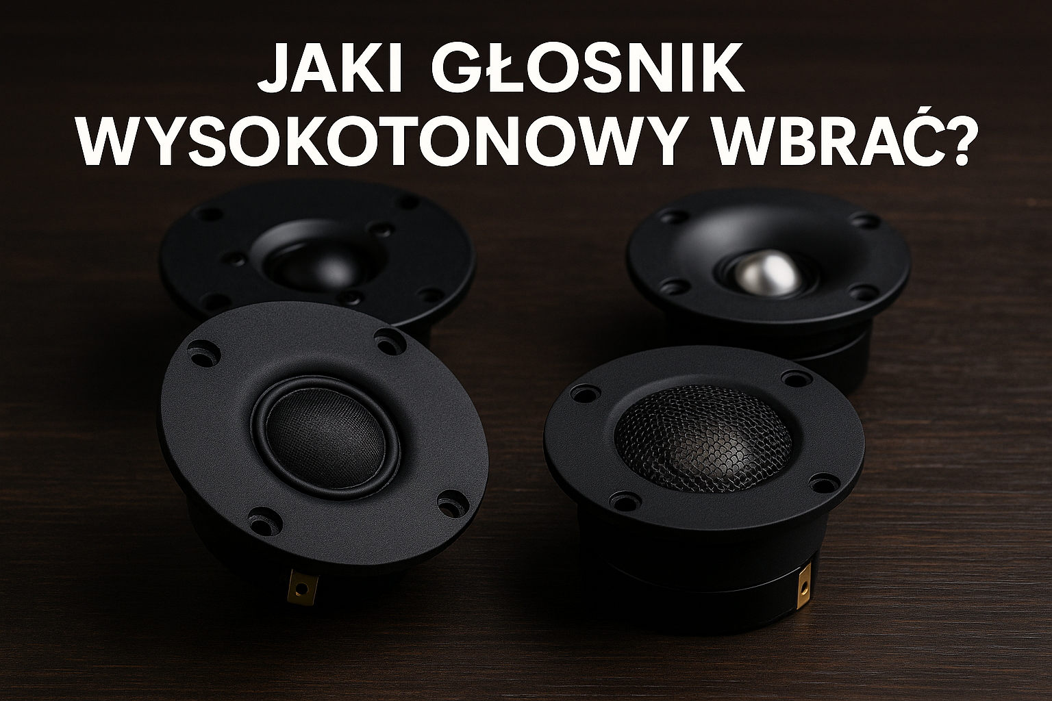 Jaki głośnik wysokotonowy wybrać?