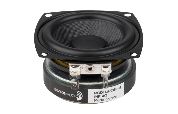 Dayton Audio PC68-4 2-1/2\ Full-Range Poly Cone Driver 4 Ohm (1)