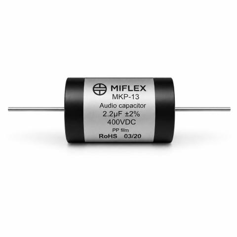 Miflex MKP-13 2,2uF / 400V / 2% / kondensator audio MKP (1)
