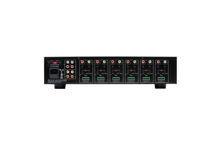 Dayton Audio MA1280 / wzmacniacz multi-room 12-kanałowy, 6 stref, 12 × 80 W (2)