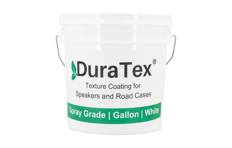 Acry-Tech DuraTex SG-WHITE-1G / 4,25 kg / biała farba strukturalna do obudów głośnikowych / do natrysku (1)