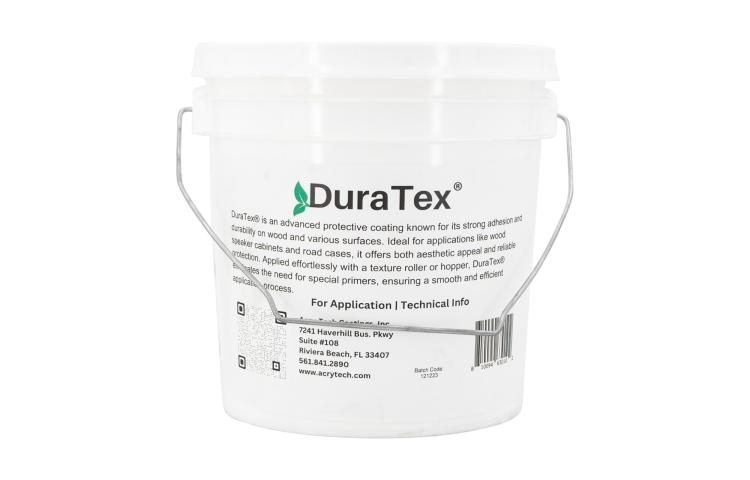 Acry-Tech DuraTex SG-WHITE-1G / 4,25 kg / biała farba strukturalna do obudów głośnikowych / do natrysku (2)