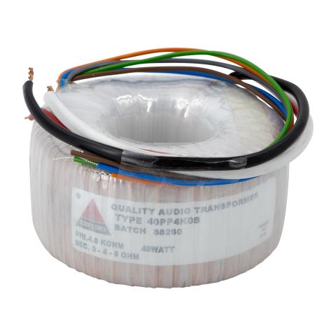 Amplimo 40PP4K0S / 40 W / transformator głośnikowy Push-Pull / 4 kOhm / 4 / 8 Ohm (1)