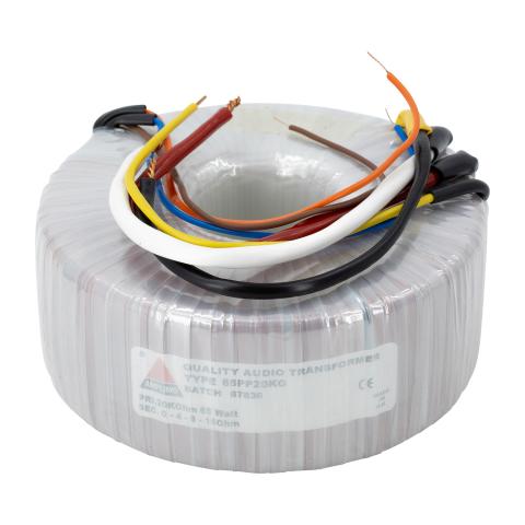 Amplimo 65PP20KG / 65 W / transformator głośnikowy Push-Pull / 20 kOhm / 4 / 8 / 16 Ohm (1)