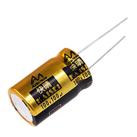 Audio Note CAP-100-R-100U-100V / polaryzowany kondensator elektrolityczny Kaisei 100 uF / 100 V / 20% (1)