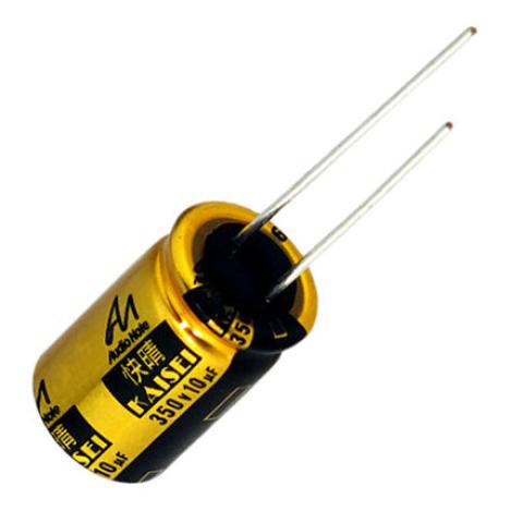 Audio Note CAP-100-R-10U-350V / polaryzowany kondensator elektrolityczny Kaisei 10 uF / 350 V / 20% (1)