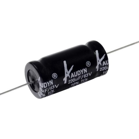 Audyn ERA / 220 / 100 / bipolarny kondensator elektrolityczny ERA 220 uF / 10% / 100 V (1)