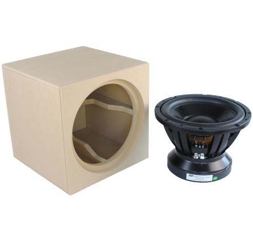 CSS SDX12-Sealed-Kit / zestaw DIY subwoofera zamkniętego 12 cali z obudową flat-pack (1)