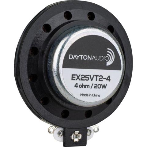 Dayton Audio EX25VT2-4 / 25 mm / wzbudnik powierzchniowy / z wentylowaną konstrukcją / 20 W / 4 Ohm (1)
