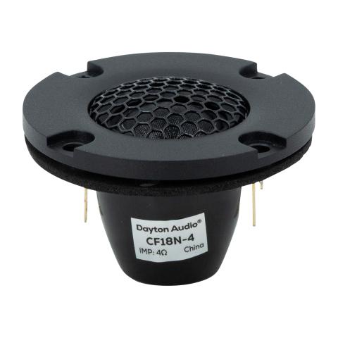 Dayton Audio CF18N-4 / 18 mm głośnik wysokotonowy z kopułką z włókna węglowego / 4 Ohm (1)