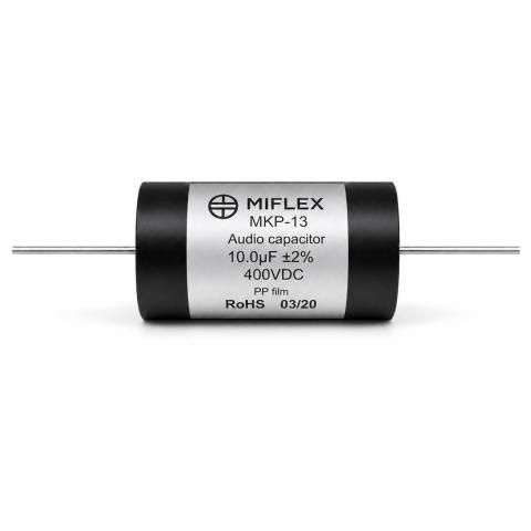 Miflex MKP-13 10uF / 400V / 2% / kondensator audio MKP (1)