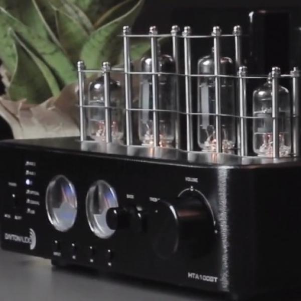 Dayton Audio HTA100BT stereo tube amplifier
